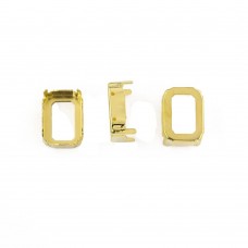 DZ 3008 octagon shape metal claw open Settings with 4 hole